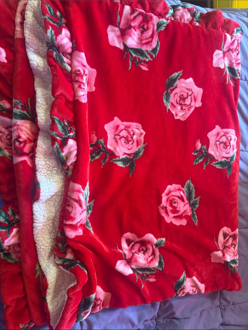 Rose blanket